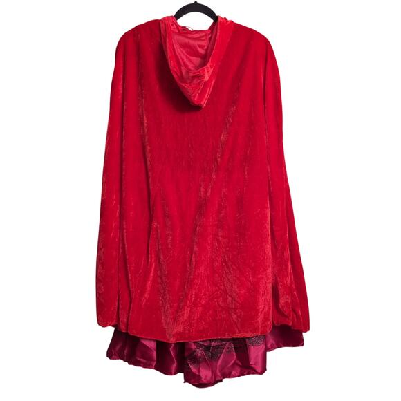 Little Red Riding Hood Costume Halloween Dress Up Cosplay Kids XL - Picture 3 of 11